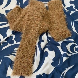 Beautifully knit thin scarf